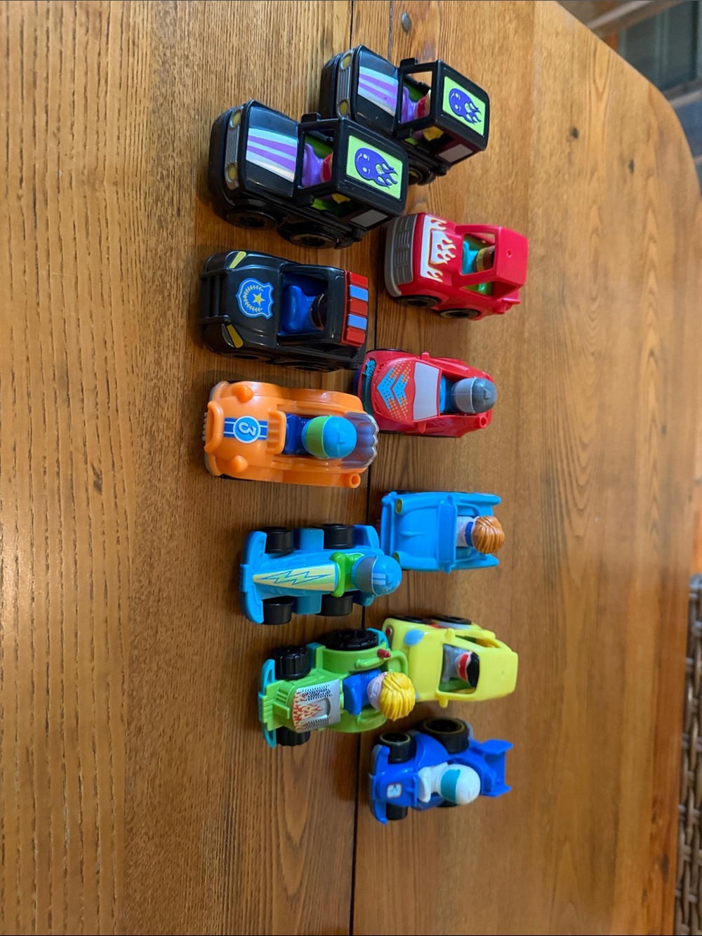 Set of 11 little people vehicles